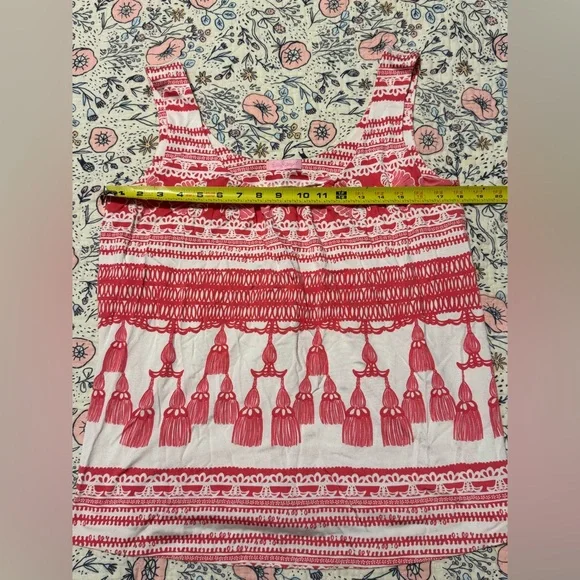 Lilly Pulitzer Red and White Tank Top - Picture 3 of 6